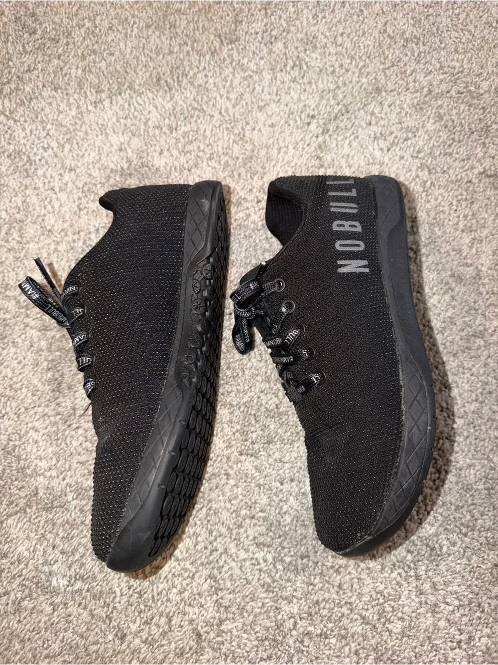 Nobull Black Training Gym Lifting Sneakers